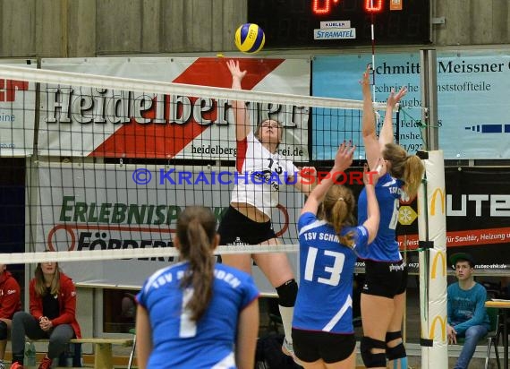 Volleyball Damen 3. Liga Süd SV Sinsheim gegen TSV Schmiden 18.02.2017 (© Siegfried)